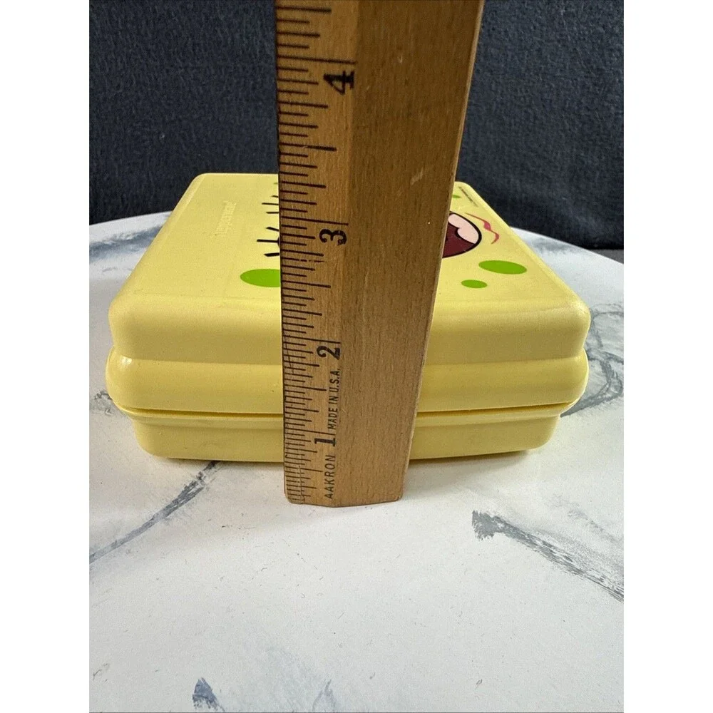 Vintage Tupperware SpongeBob SquarePants Sandwich Keeper Container Made in USA